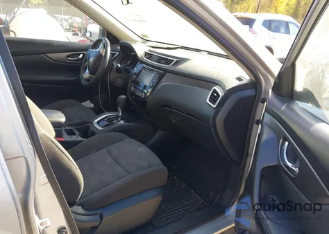 2016 Nissan Rogue Sv из США, поврежденный, VIN KNMAT2MV3GP607654